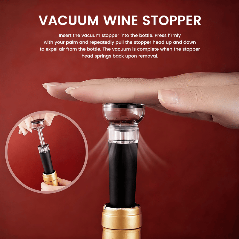 🎄Holiday Pre-Sale Save 49%🔥Air Pump Cork Remover Wine Bottle Opener Set