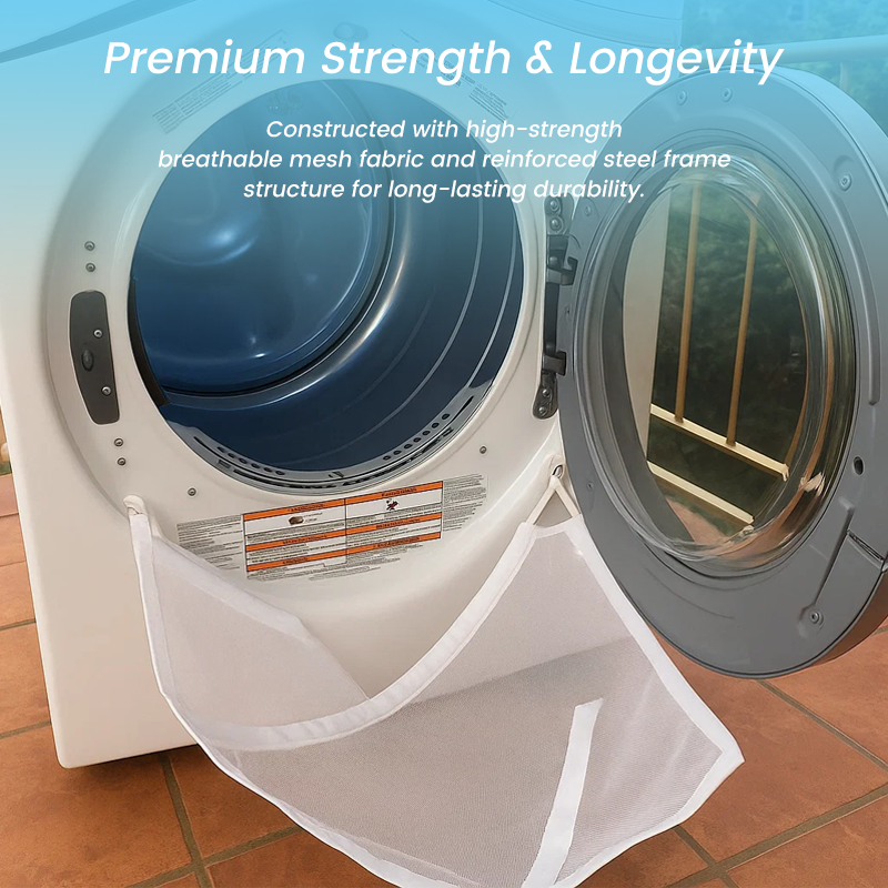 🧺✨ DropStop Laundry Guard— Keep Laundry Off the Floor, Every Time!