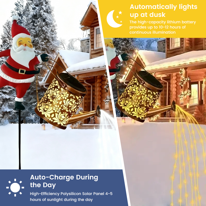 🔥Hot Sale 49% OFF🔥Christmas Solar Kettle Lights Garden Lawn Decorative Lights