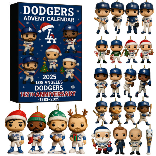 🏆Limited Edition E- 2025 World Series Champions Dodgers Advent Calendar