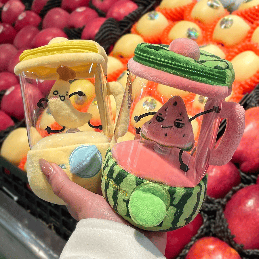 ✨Fruit Blender Rotating Plush Toy🍌🍉🍊