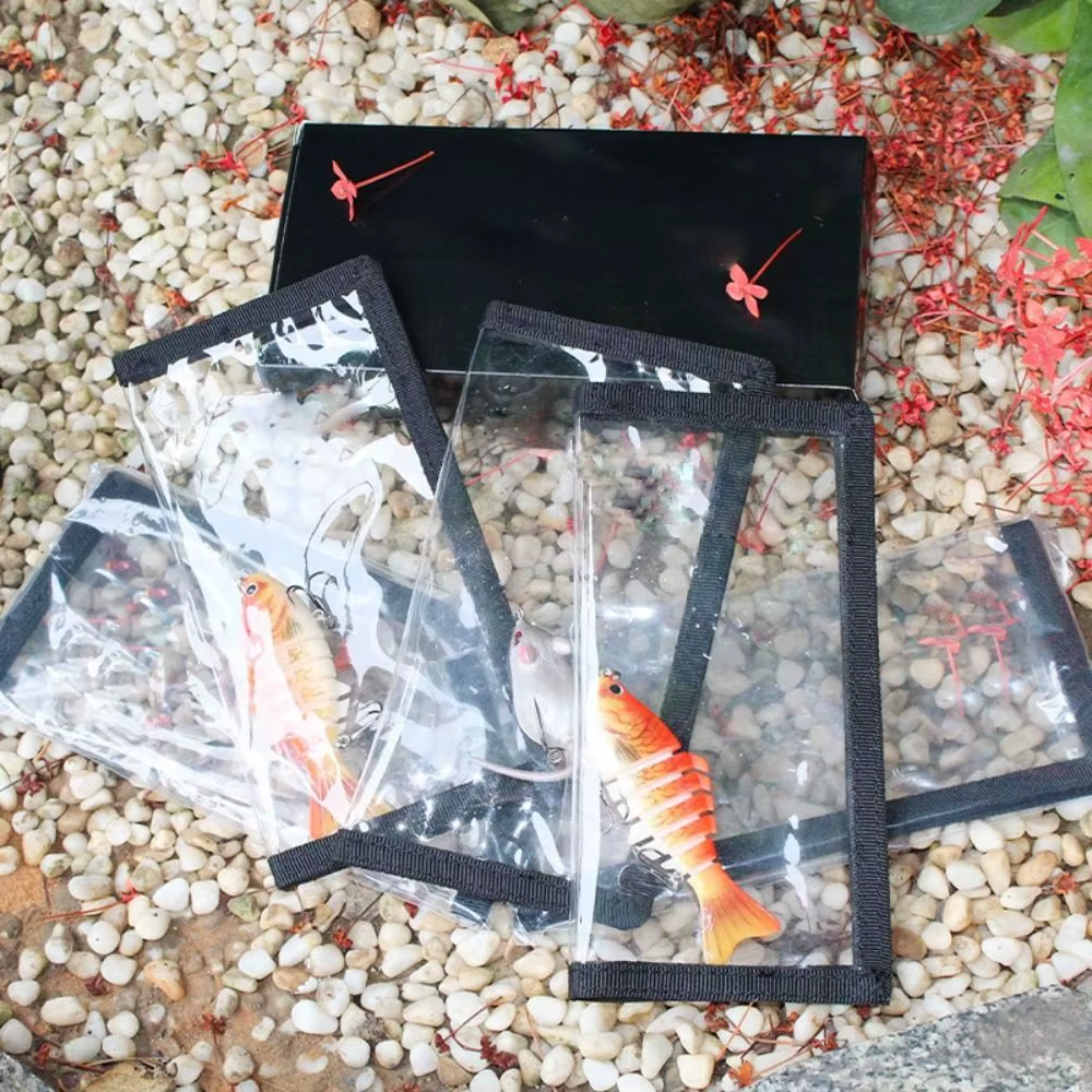Transparent PVC bait protective case
