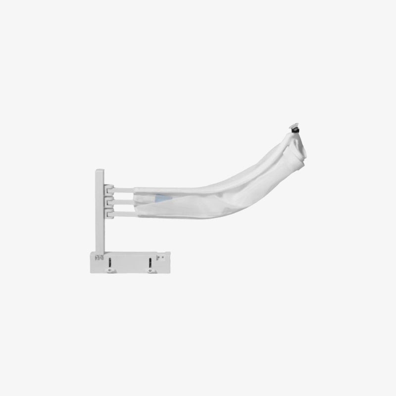 Adjustable storage net for washing machine