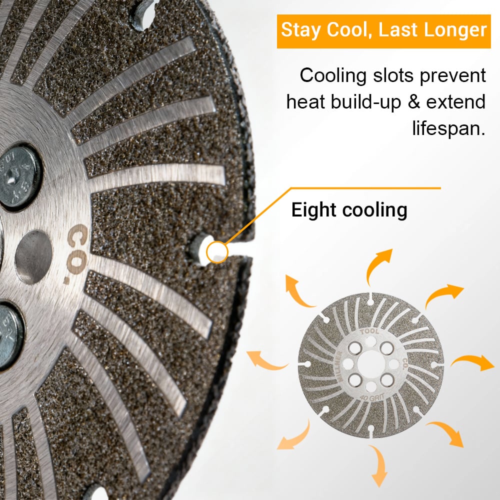 🔥 Electroplated Diamond Angle Grinding Wheel✨