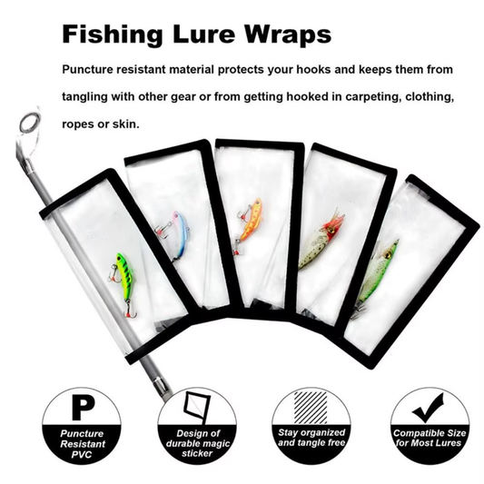 Transparent PVC bait protective case