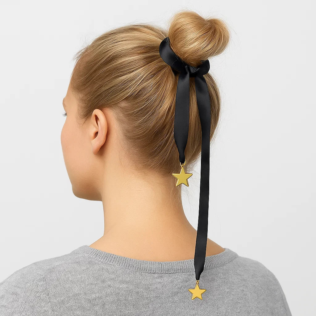 Star Silk Hair Tie