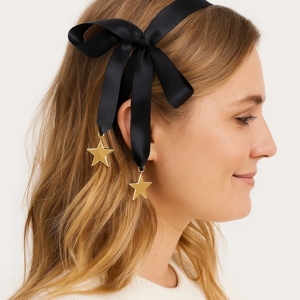 Star Silk Hair Tie
